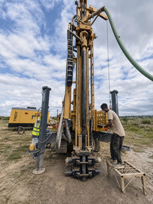 JRC200 DTH & RC Drilling Rig Proves Its Worth in Africa
