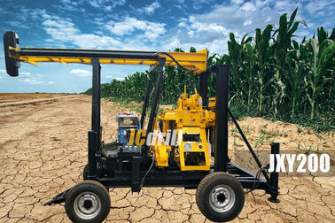 Mua Điện thoại di động Trailer gắn nước Vâng khoan giàn khoan với công suất khoan 200m sản xuất trực tuyến