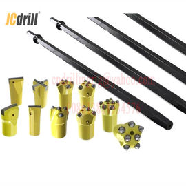 Mua Carbon thép Quarry Integral Rock khoan Rods / Integral khoan thép 108mm Shank sản xuất trực tuyến