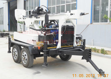 Mua Thiết bị khoan giếng nước thủy lực xoay với 4 bánh xe Trailer gắn sản xuất trực tuyến