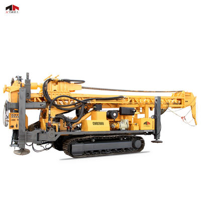 Mua Bề mặt khí nén Rotary Cummins Diesel Hydraulic Crawler Heavy Duty Water Well Drilling Rig sản xuất trực tuyến