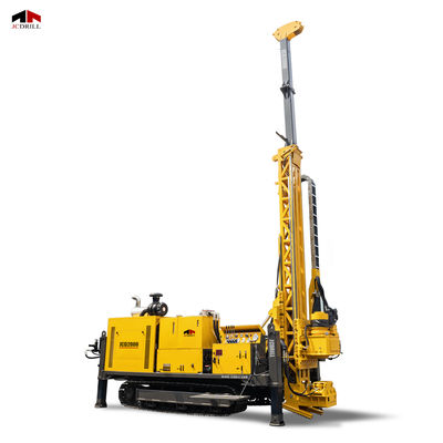 Mua Giàn khoan lõi khai thác thủy lực hoàn toàn gắn trên bánh xích độ sâu 2000M để thăm dò địa chất và khai thác mỏ sản xuất trực tuyến