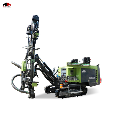 Mua Crawler gắn áp suất cao DTH đá thổi khoan với bộ thu bụi sản xuất trực tuyến
