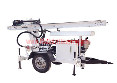 Mua Rơ moóc gắn nước thủy lực Giếng khoan 2 bánh cho máy bơm không khí / bùn DTH sản xuất trực tuyến