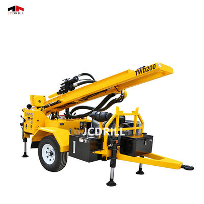 Mua DTH giàn khoan thủy lực cho xe kéo với bơm bùn sản xuất trực tuyến