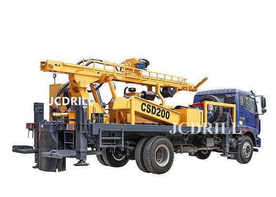 Mua ISO đầy đủ thủy lực 200 mét Máy khoan nước gắn trên xe tải sản xuất trực tuyến