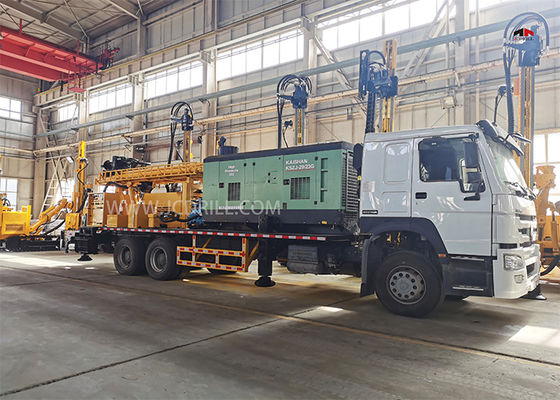 Mua 6x4 300mét Xe tải đa chức năng Gắn giàn khoan lỗ khoan sản xuất trực tuyến