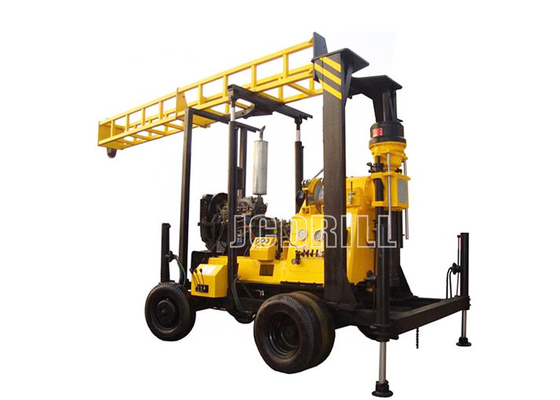 Mua 75mm Trailer lắp giàn khoan nước giếng khoan kim cương Động cơ diesel trục chính thẳng đứng sản xuất trực tuyến