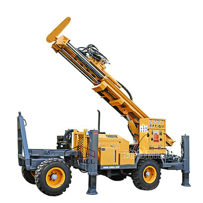 Mua Giàn khoan giếng khoan nước sâu 200m Trailer Dth thủy lực để khoan đá cứng sản xuất trực tuyến