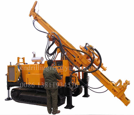 Máy khoan RC tuần hoàn ngược thủy lực bánh xích để thăm dò khai thác mỏ Độ sâu 500M