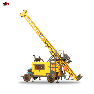 Giá tốt. Trailer gắn máy khoan lõi kim cương di động với công suất khoan BQ 1500m trực tuyến
