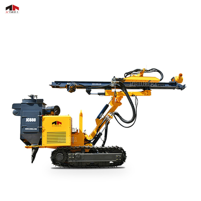 Giá tốt. Máy khoan nổ đá DTH gắn bánh xích động cơ 70Kw Yuchai trực tuyến