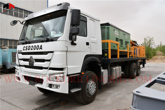 Giá tốt. Công suất kéo 16T Máy khoan giếng thủy lực CSD200A trực tuyến