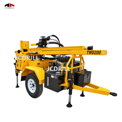 Giá tốt. Công suất 200 mét Bùn ISO Giàn khoan lỗ khoan trực tuyến