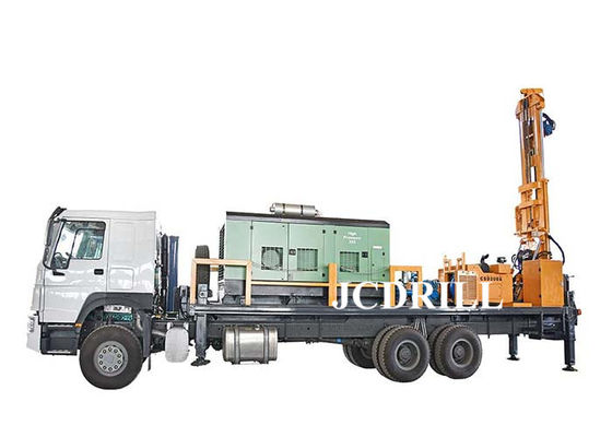 Giá tốt. Máy nén khí Kaishan Động cơ diesel Yuchai Xe tải khoan nước trực tuyến