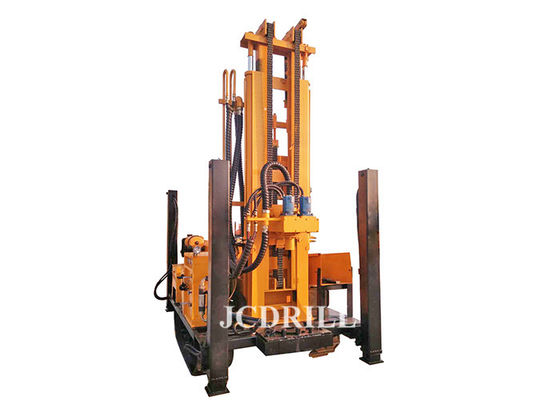 Giá tốt. Theo dõi lắp đặt 180 mét Máy khoan giếng nước di động 55kw trực tuyến