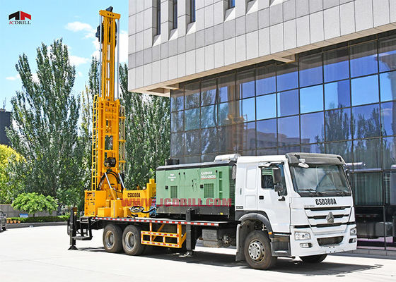 Giá tốt. Giàn khoan giếng khoan nước sâu 300m xe tải cho dự án nước trực tuyến