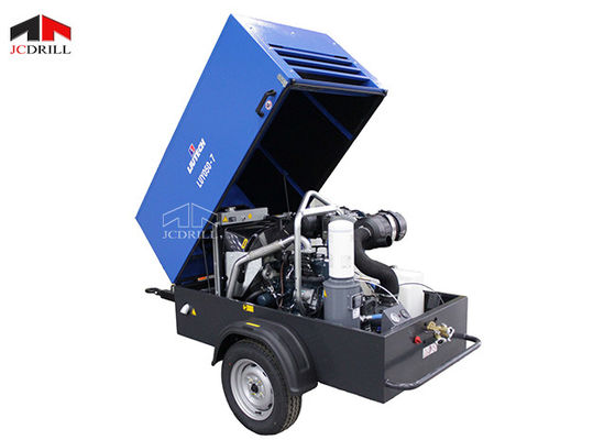 Máy điều hòa không khí 3000 Btu Bộ phận máy nén trục vít di động 7 thanh