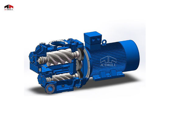 Máy nén khí trục vít di động áp suất thấp nhỏ được gắn một hai bánh xe cho Jack Hammer