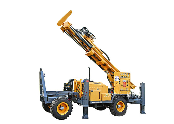 Giá tốt. 200m Động cơ khoan giếng nước di động Ứng xe gắn 77kw động cơ diesel trực tuyến