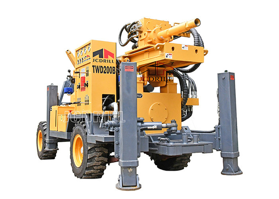 Giá tốt. Máy khoan lắp rơ moóc 180m Động cơ diesel 55Kw trực tuyến