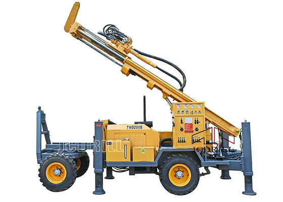 Giá tốt. Máy khoan giếng nước sâu Ce 300m Máy khoan thủy lực di động đầy đủ trực tuyến