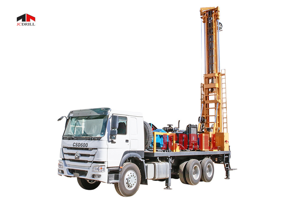 Giá tốt. 6 X 4 Xe tải gắn giếng khoan giàn khoan khoan khoan 600m trực tuyến